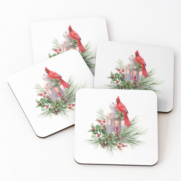 Item preview, Watercolor Christmas Red Cardinal  designed and sold by silviaol.