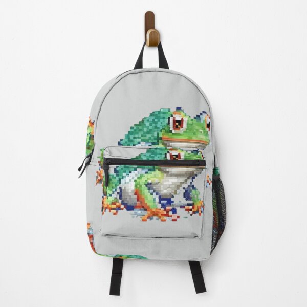 Item preview, Pixel Tree Frog Design Print  designed and sold by randomtdesigns.