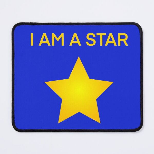 Item preview,  I AM A STAR ON BLUE designed and sold by MonicaArtist.