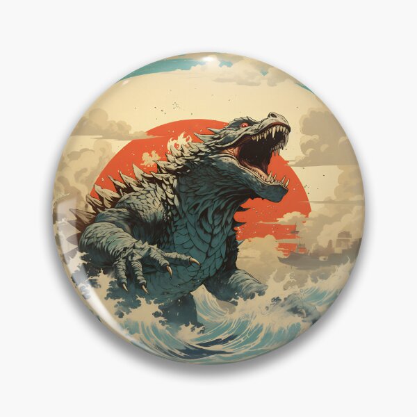 Artikelvorschau, Wütender Godzilla in Ocean #2 entworfen und verkauft von Godzilla Shop.
