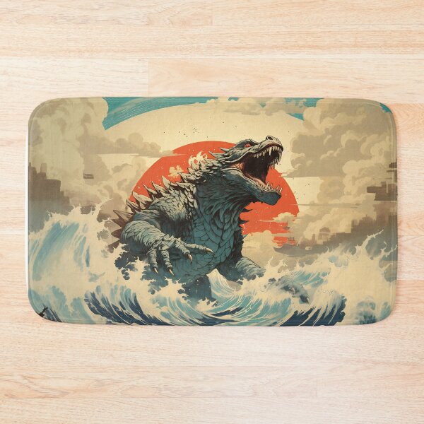 Item preview, Raging Godzilla in Ocean #2 designed and sold by Godzilla Shop.