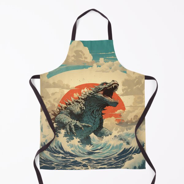 Item preview, Raging Godzilla in Ocean #2 designed and sold by Godzilla Shop.