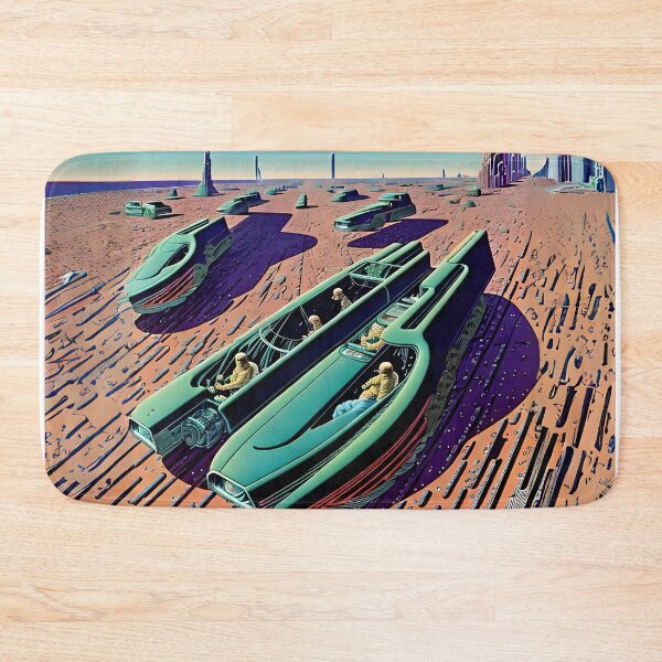 Item preview, Retro-futuristic sci-fi spaceship designed and sold by ArthurVandelay.