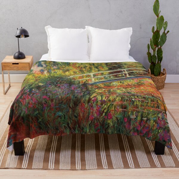 Item preview, Claude Monet "Water lily pond, water irises" designed and sold by Alexandra Dahl.