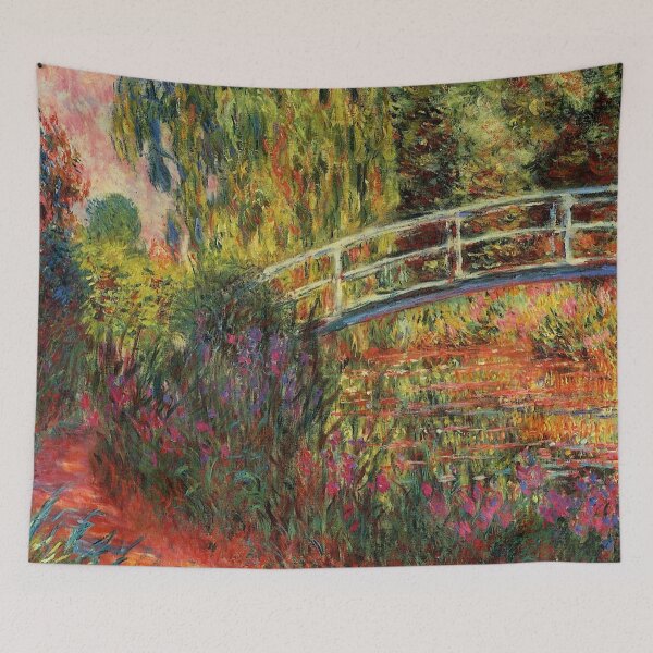 Item preview, Claude Monet "Water lily pond, water irises" designed and sold by Alexandra Dahl.