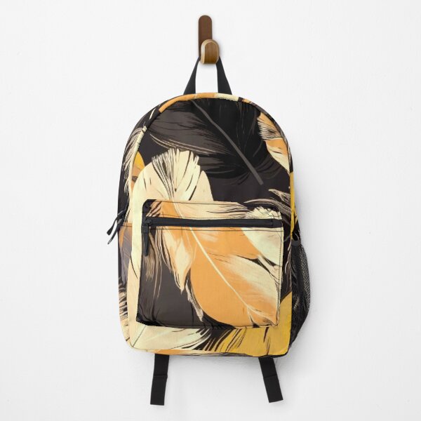 Item preview, Feathers - Mustard, peach, ivory, gold, black 4 designed and sold by Highlandkings.