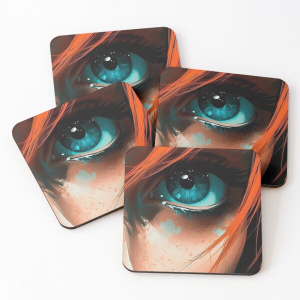 Item preview, The face of a beautiful redhead with light eyes designed and sold by Sr-vinnce.