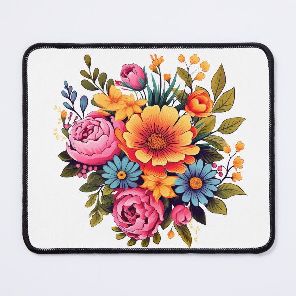 Item preview, Wild Flowers Botanical Flower Nature Colorfull Folk designed and sold by ArtFromBeyond.