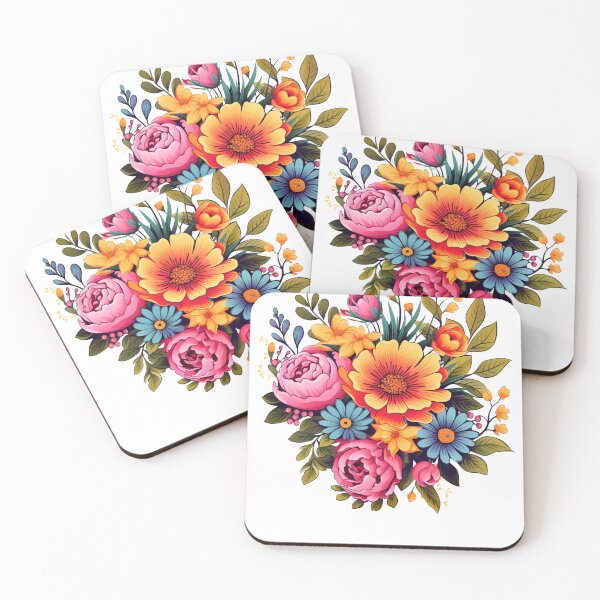 Item preview, Wild Flowers Botanical Flower Nature Colorfull Folk designed and sold by ArtFromBeyond.