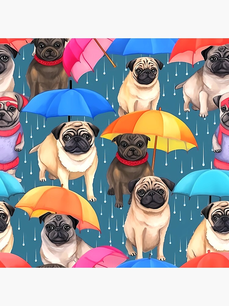 Pug umbrellas best sale