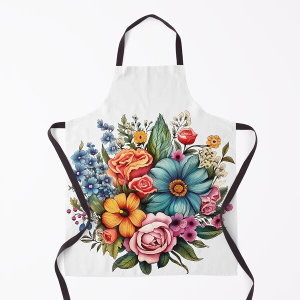 Item preview, Wild Flowers Botanical Flower Nature Colorfull Folk designed and sold by ArtFromBeyond.
