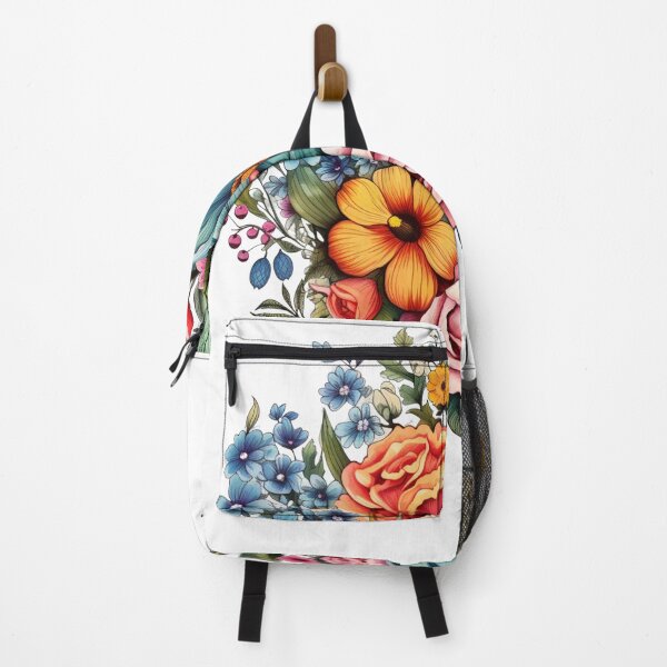 Item preview, Wild Flowers Botanical Flower Nature Colorfull Folk designed and sold by ArtFromBeyond.