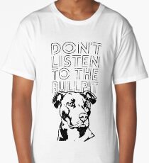 Pitbull graphic Long T-Shirt