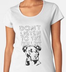 Pitbull graphic Women's Premium T-Shirt
