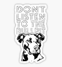 Pitbull graphic Sticker