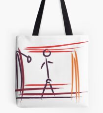 Stickman Tote Bag