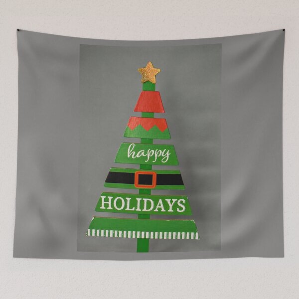 Item preview, Happy Holiday Tree designed and sold by uzasynystersyn.