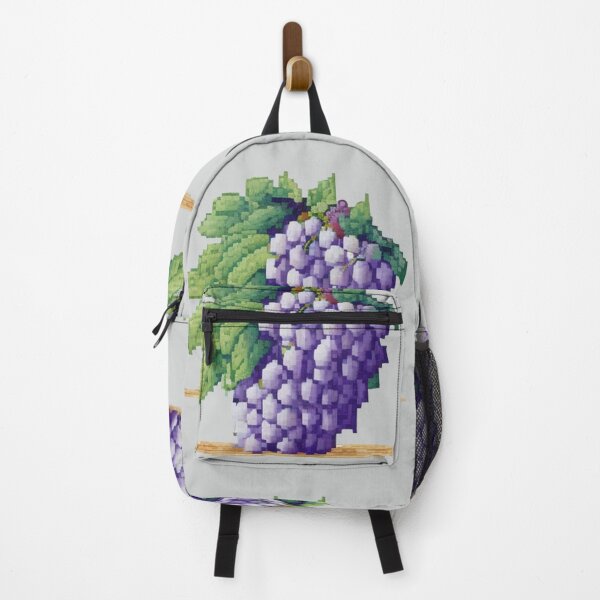 Item preview, Pixel Bundle of Grapes Design Print  designed and sold by randomtdesigns.