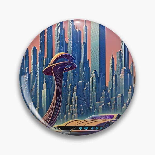 Item preview, Retro-futuristic sci-fi car designed and sold by ArthurVandelay.