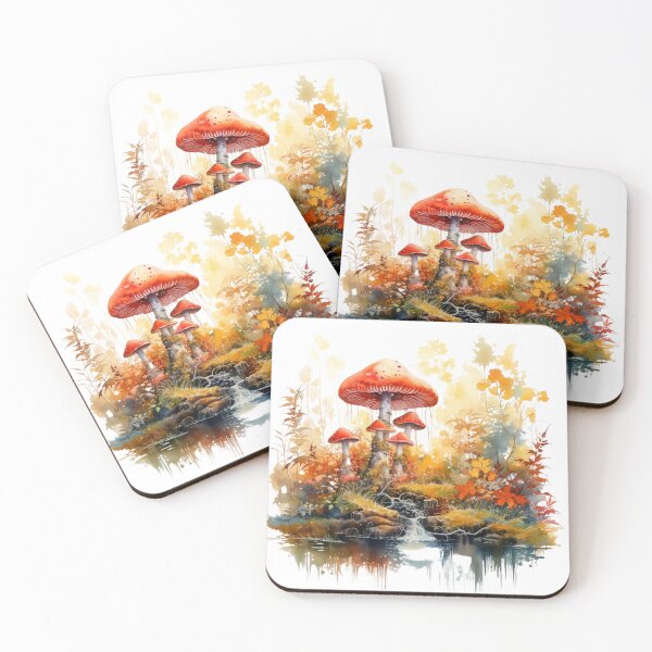 Item preview, Mushroom Forest designed and sold by aurahealing.