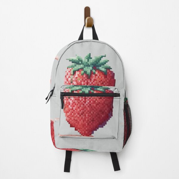 Item preview, Pixel Strawberry Design Print designed and sold by randomtdesigns.