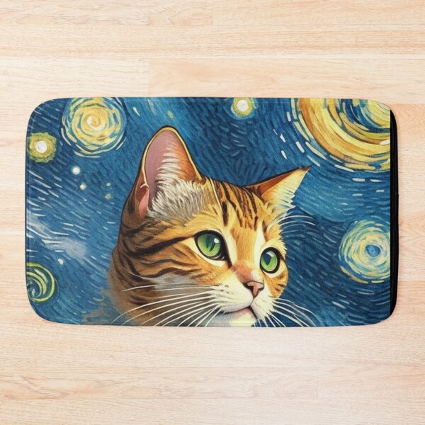 Item preview, Van gogh Style Cat  designed and sold by Vangoholic.