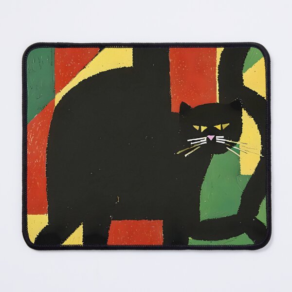 Item preview, The Abstract Black Cat designed and sold by ArthurVandelay.
