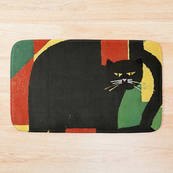 Item preview, The Abstract Black Cat designed and sold by ArthurVandelay.