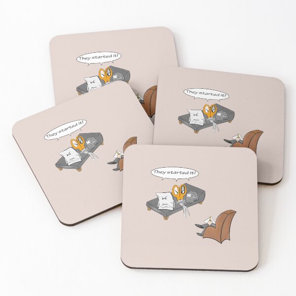 Item preview, Group therapy session: paper, scissors, rock designed and sold by shackledlettuce.