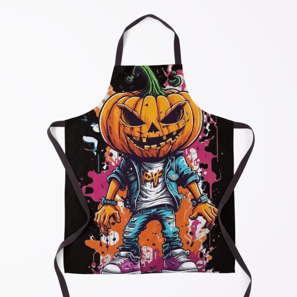 Item preview, Unleash Spooky Creativity: Colorful Graffiti Pumpkin Character designed and sold by zoughlal.