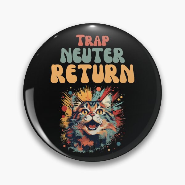 Item preview, Trap Neuter Return Cat Design - Supporting Feral Cats' Welfare designed and sold by KittyStampedeCo.
