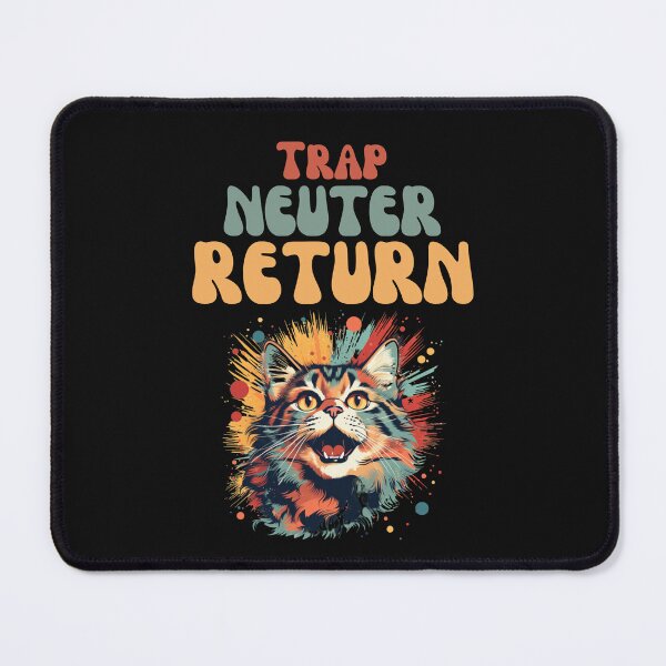 Item preview, Trap Neuter Return Cat Design - Supporting Feral Cats' Welfare designed and sold by KittyStampedeCo.