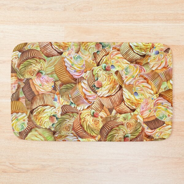 Item preview, Cute Cupcake Pattern, Cupcake Background Pattern designed and sold by DesignHouse07.