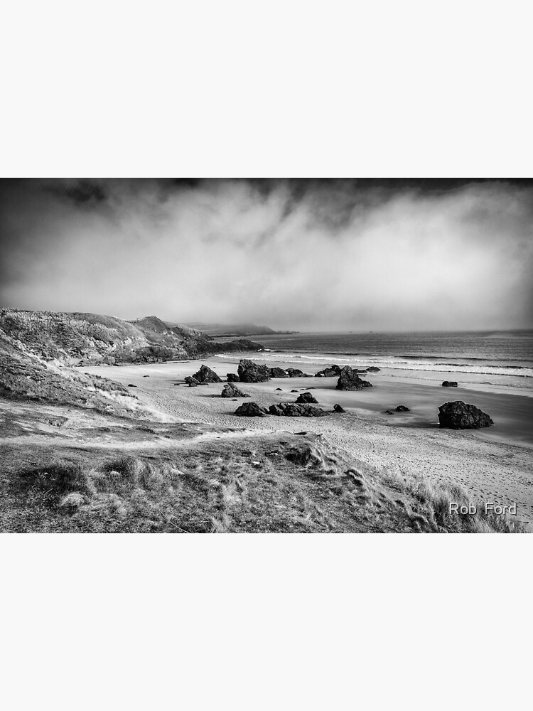 "Durness, Sutherland, Scotland, on the North Coast 500 route." Poster