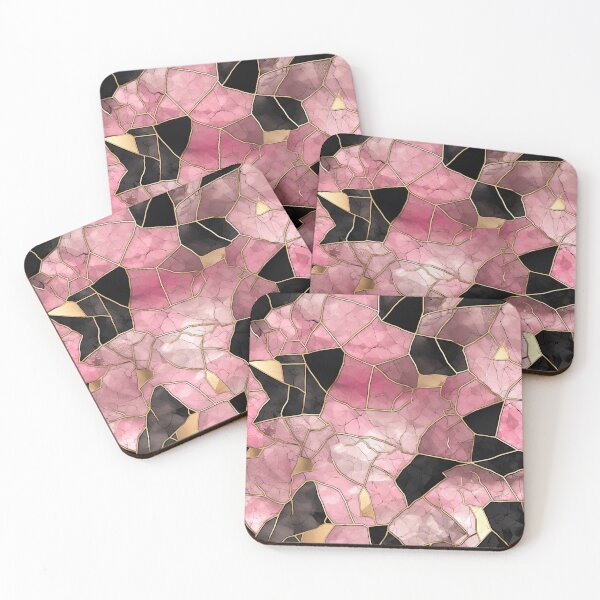 Item preview, Pink, black and gold cracked designed and sold by obstinator.