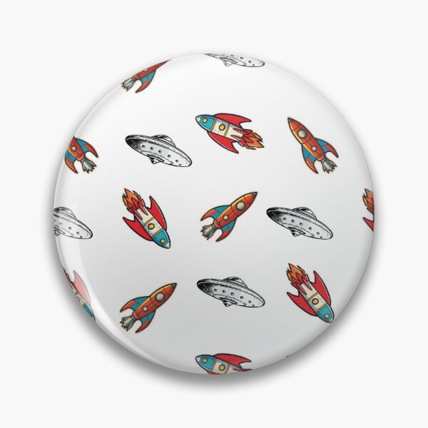Item preview, Retro Patterns | Space Rockets | UFO Patterns | Vinage Patterns  designed and sold by ShaneUFO.