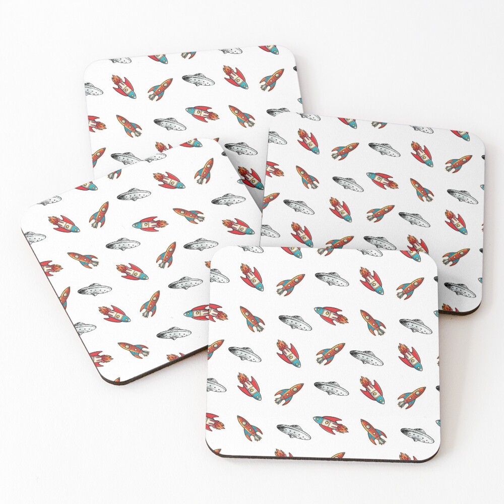 Item preview, Coasters (Set of 4) designed and sold by ShaneUFO.