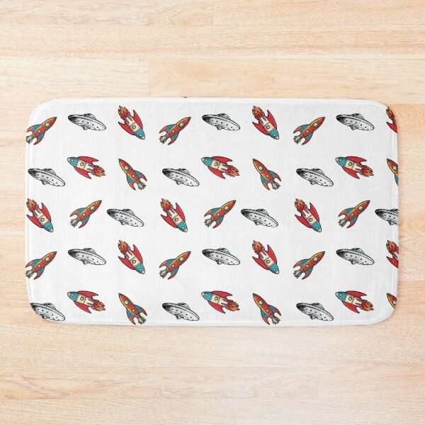 Item preview, Retro Patterns | Space Rockets | UFO Patterns | Vinage Patterns  designed and sold by ShaneUFO.