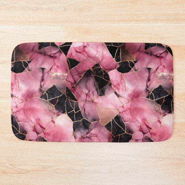 Item preview, Pink, black and gold cracked 4 designed and sold by obstinator.