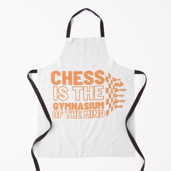 Item preview, Chess is the gymnasium of the mind designed and sold by DeluxBee.