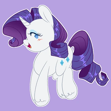 Artwork thumbnail, MLP: Rarity by Nullkunst