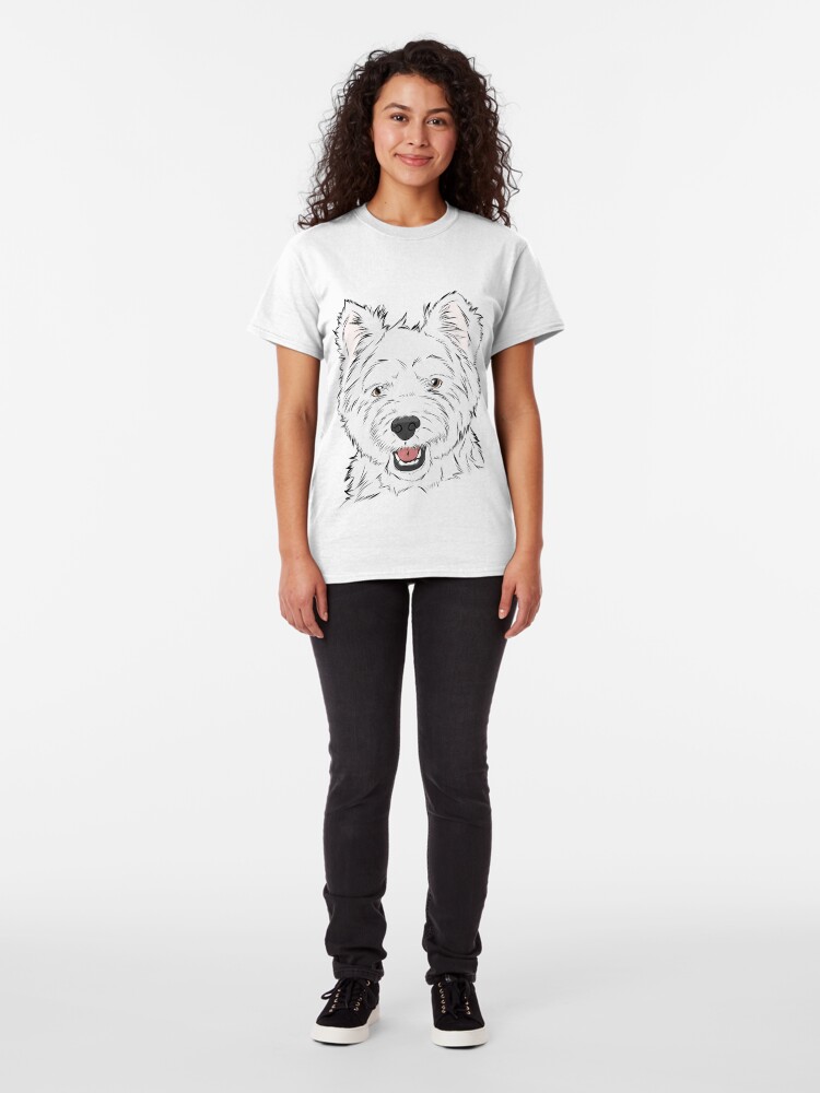 t shirt westie