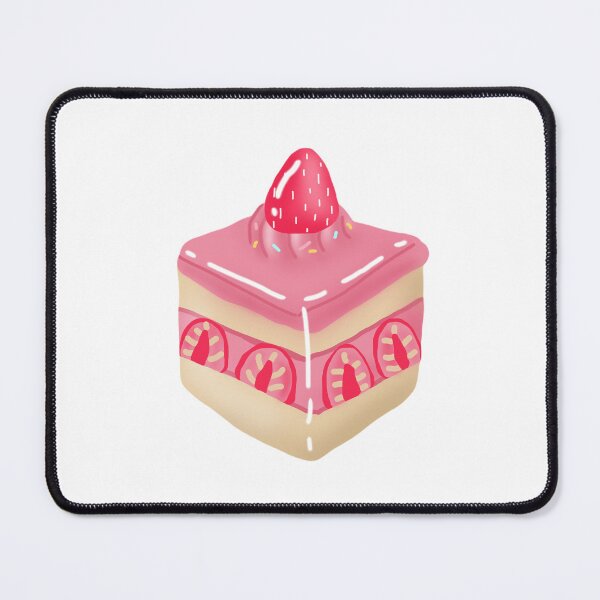 Item preview, Strawberry cake slice sticker designed and sold by Honeymoon :).