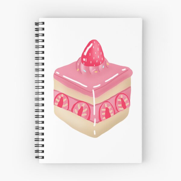 Item preview, Strawberry cake slice sticker designed and sold by Honeymoon :).