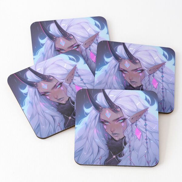Item preview, Handsome Androgynous Purple Devil Anime designed and sold by bubblegoth.
