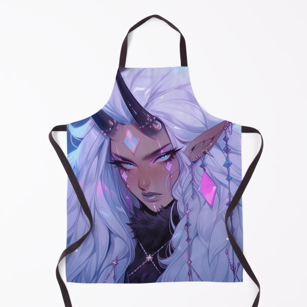Item preview, Handsome Androgynous Purple Devil Anime designed and sold by bubblegoth.