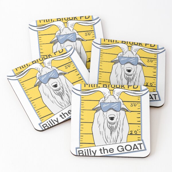 Item preview, Billy the Goat Mug Shot designed and sold by Michael Garber.
