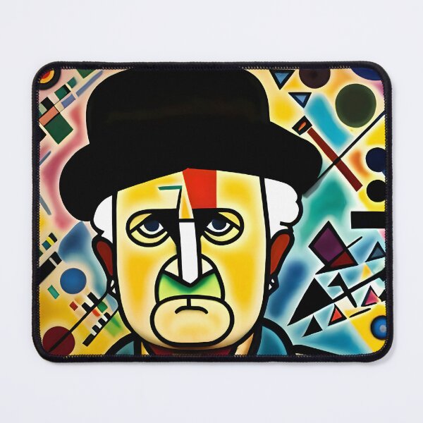 Item preview, Abstract painting of David Ben Gurion designed and sold by ArthurVandelay.