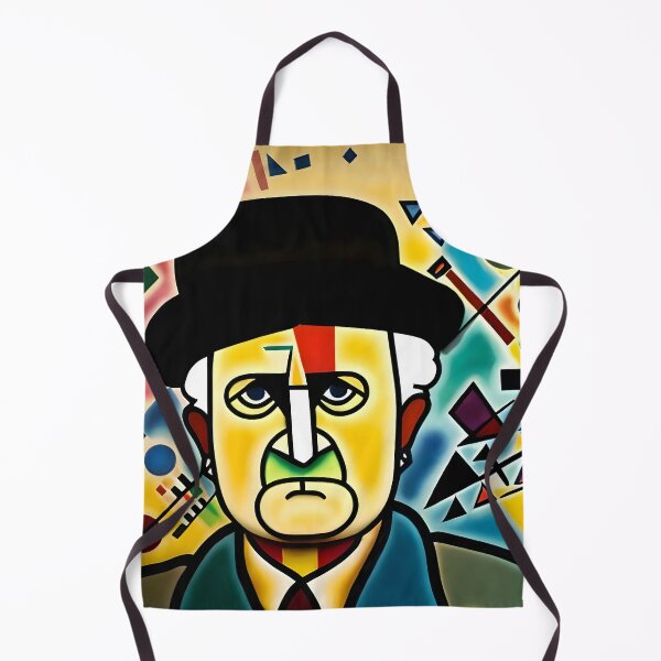 Item preview, Abstract painting of David Ben Gurion designed and sold by ArthurVandelay.