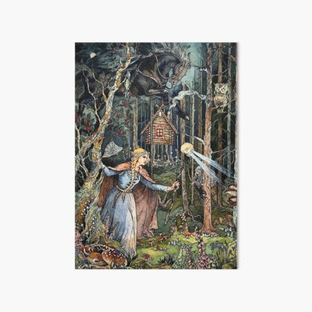 Item preview, Vasalisa the Beautiful - Ivan Bilibin designed and sold by forgottenbeauty.